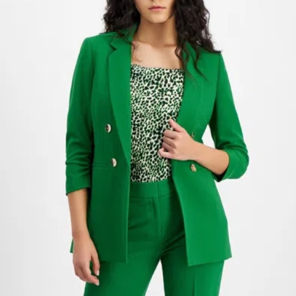 Bar III Green Blazer